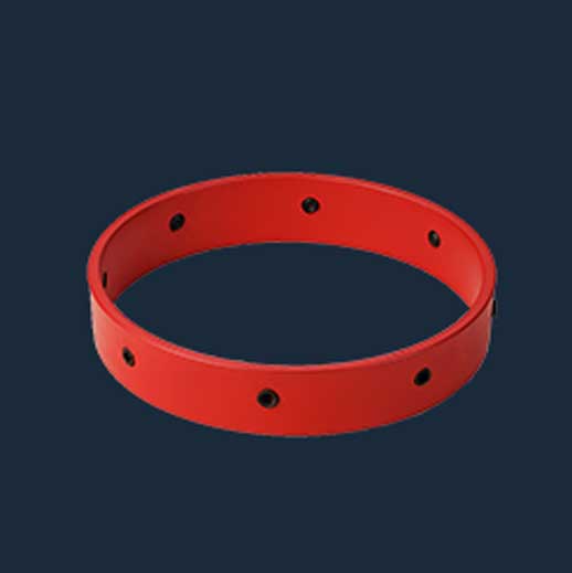 Slip-On Stop Collar with Set Screws Single Side Beveled