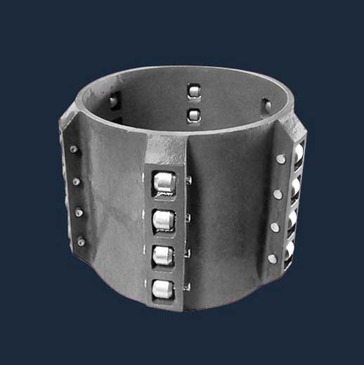 Solid Body Low Drag Roller Centralizer