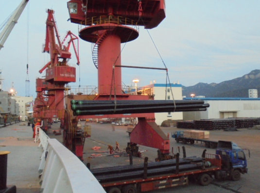 SAIGAO’S Casing were loading and delivering to Albania SAIGAO’S Casing were loading and delivering to Albania